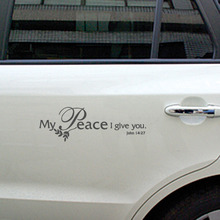 [차량용스티커] -Peace(평화)