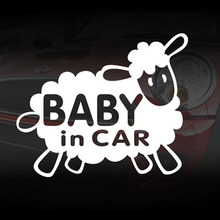[미니레터링] Baby in car (어린양)